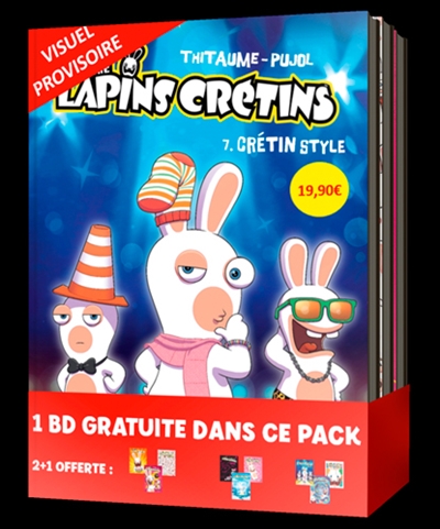 The lapins crétins : pack 3