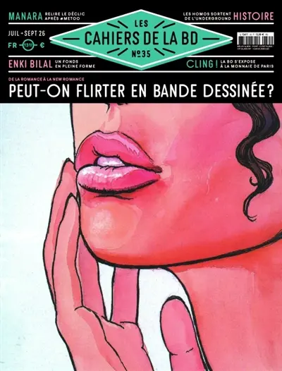 Les cahiers de la BD, n° 35. Peut-on flirter en bande dessinée ? Les cahiers de la BD, n° 35. Peut-on flirter en bande dessinée ?