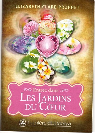 Entrez dans les Jardins du coeur : Cartes de réflexion spiritualité