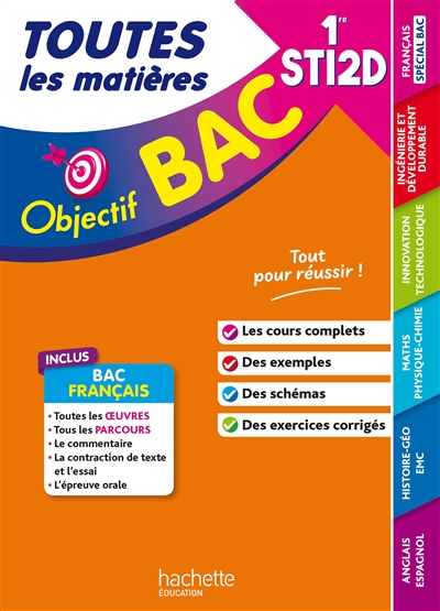 Toutes les matières 1re STI2D