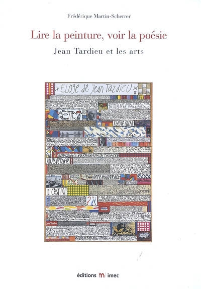 Lire la peinture, voir la poésie : Jean Tardieu et les arts
