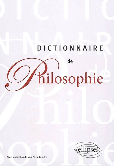 Dictionnaire de philosophie