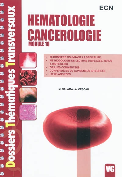 Hématologie, cancérologie : module 10 : ECN