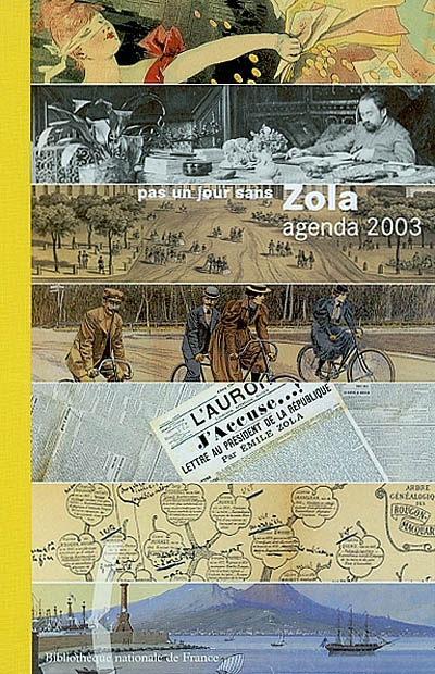 Pas un jour sans Zola : agenda 2003