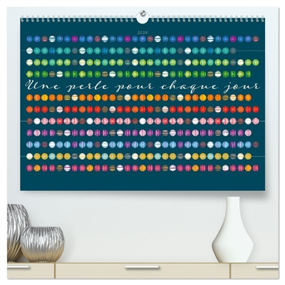 Une perle pour chaque jour (Calendrier mural 2026 DIN A2 vertical) calendrier de bureau : Un calendrier d'un tout autre genre