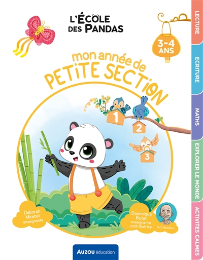 L'école des pandas : mon année de petite section, 3-4 ans