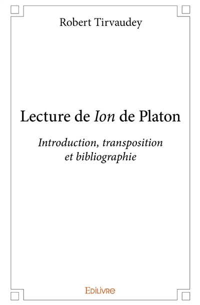 Lecture de ion de platon :...