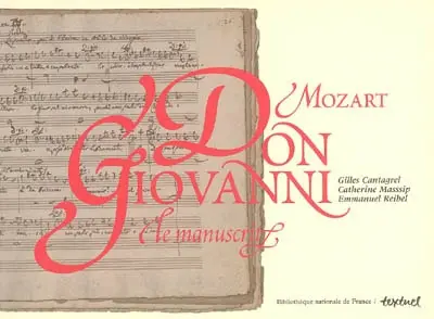 Le manuscrit de Don Giovanni de Mozart