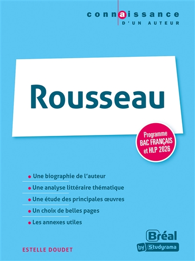 Rousseau : programme bac français et HLP 2026