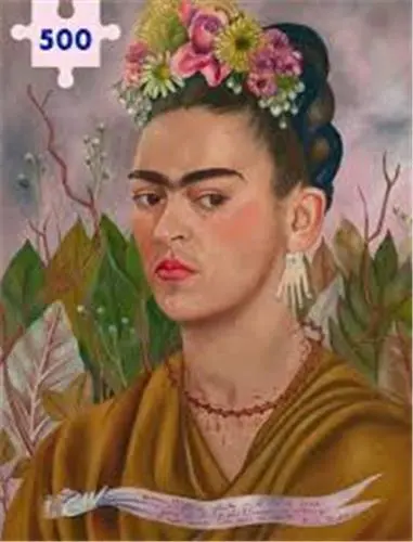 Frida Kahlo, 500-Piece Jigsaw Great Art, One Piece at a Time