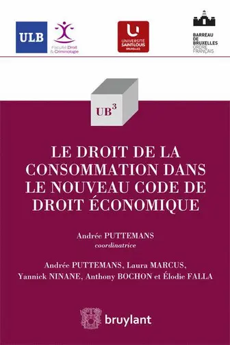 Le droit de la consommation dans le nouveau code de droit économique