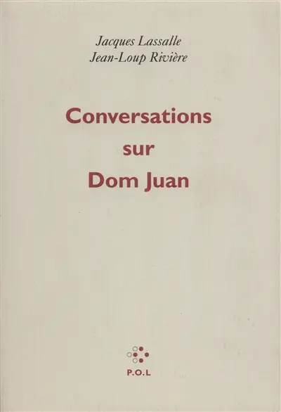 Conversations sur Dom Juan