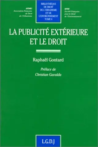 La publicité extérieure et le droit