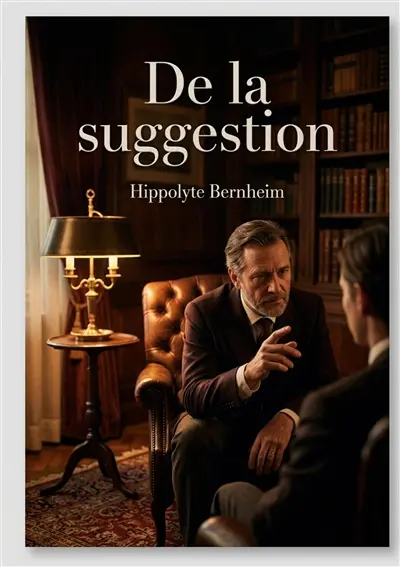 De la suggestion : Une exploration de la suggestion par Hippolyte Bernheim, offrant des perspectives sur l'hypnotisme et son influence psychologique.