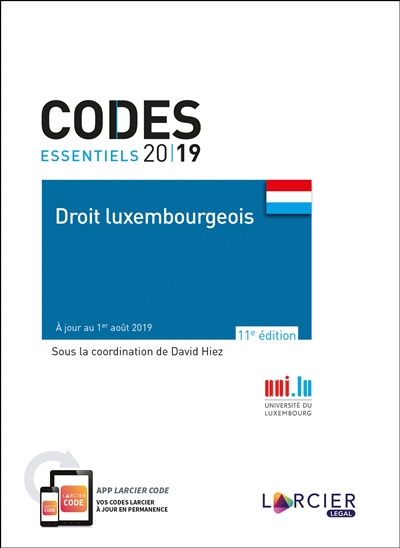 Droit luxembourgeois 2019
