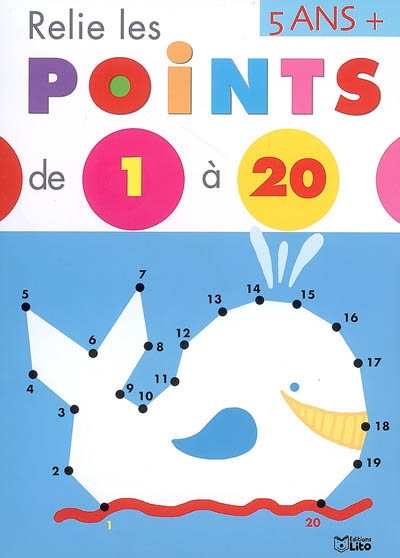 Relie les points de 1 à 20