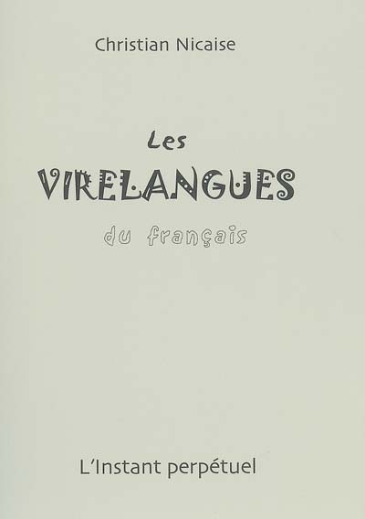 Les virelangues du français