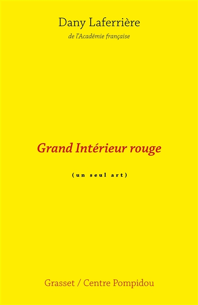 Grand intérieur rouge