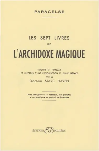 Les sept livres de l'archidoxe magique
