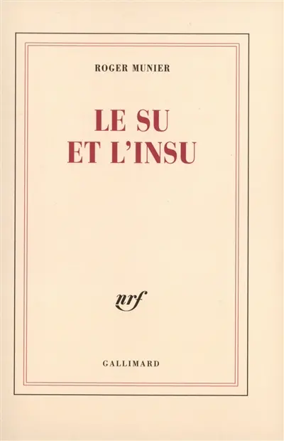Opus incertum : 1987-1989. Vol. 4. Le su et l'insu