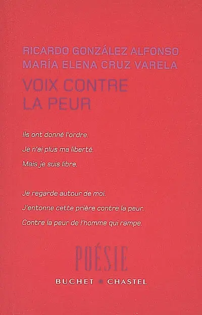 Voix contre la peur : poèmes