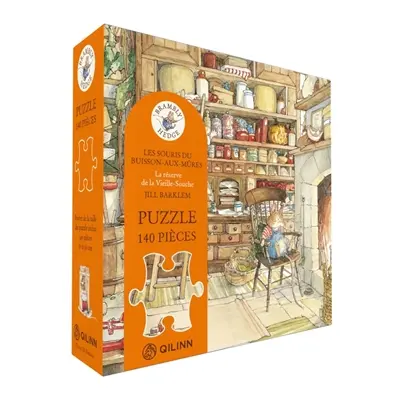 Les souris du Buisson-aux-mûres, Brambly Hedge : la réserve de la Vieille-Souche : puzzle 140 pièces