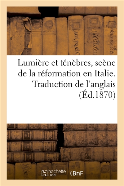 Lumière et ténèbres, scène...