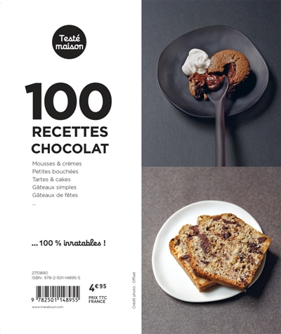100 recettes chocolat