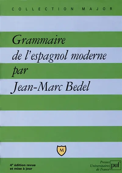Grammaire de l'espagnol moderne