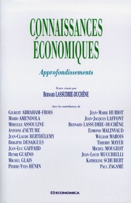 Connaissances économiques : approfondissements
