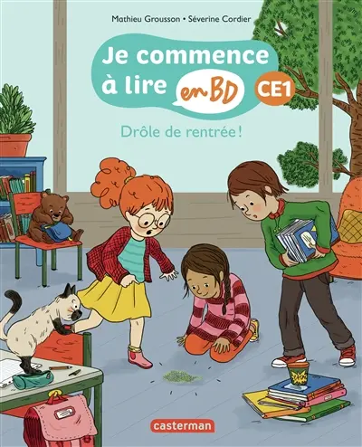 Je commence à lire en BD. Drôle de rentrée ! : CE1