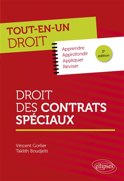 Le droit des contrats spéciaux