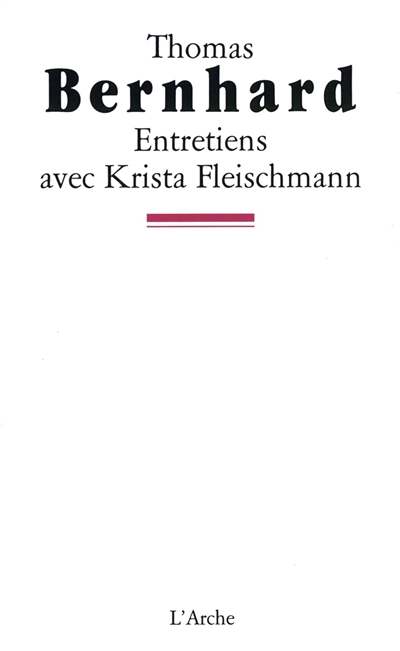 Entretiens avec Krista Fleischmann