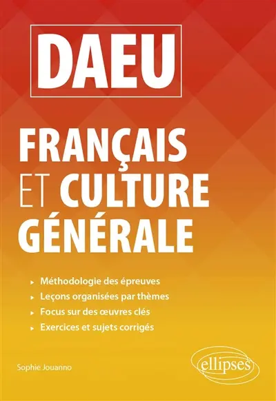 DAEU, français et culture générale DAEU, français et culture générale