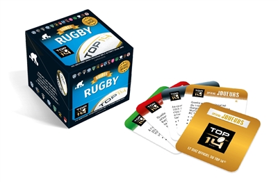 Soirée rugby Top 14 : le quiz officiel : 250 questions sportives pour une 3e mi-temps entre amis