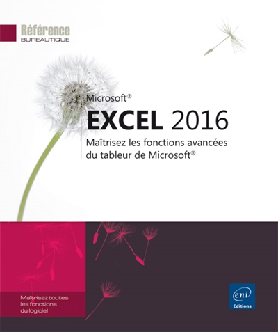 Excel 2016 : maîtrisez les fonctions avancées du tableur Microsoft