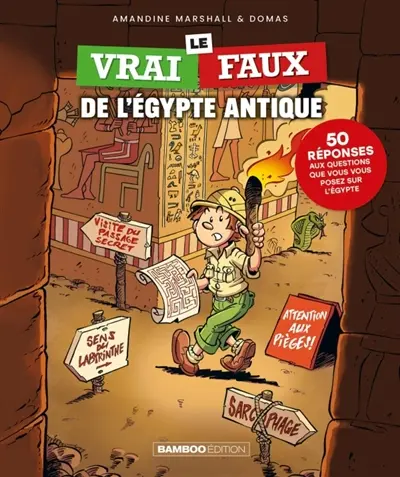 Le vrai-faux de l'Egypte antique : 50 réponses aux questions que vous vous posez sur l'Egypte
