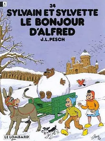 Sylvain et Sylvette. Vol. 34. Le bonjour d'Alfred