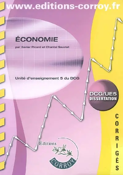 Economie : unité d'enseignement 5 du DCG : corrigés