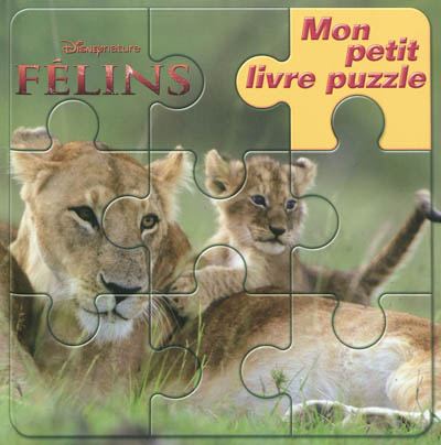 Mon petit livre puzzle Félins