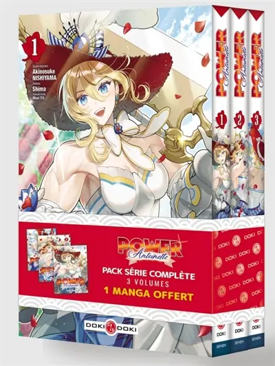 Power Antoinette : pack série complète 3 volumes : 1 manga offert
