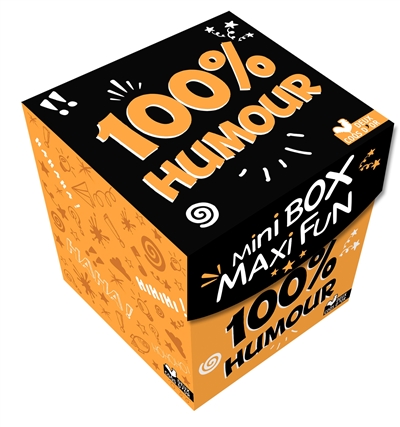 Mini box, maxi fun, 100 % humour