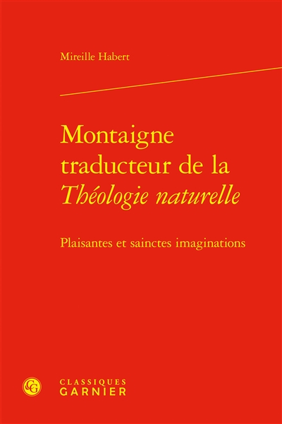 Montaigne traducteur de la...