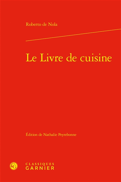 Le livre de cuisine