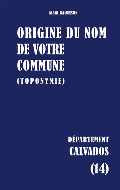 Origine du nom de votre...