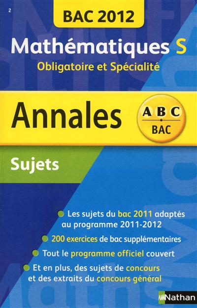 Mathématiques S,...
