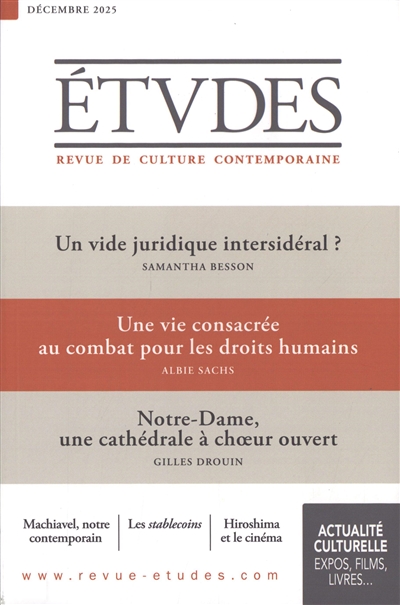 Etudes, n° 4332