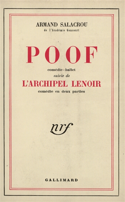 Poof. L'Archipel Lenoir