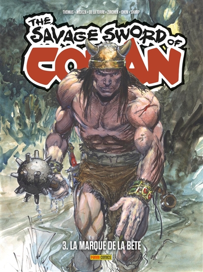 The savage sword of Conan....