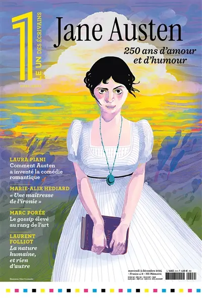 Le 1 des écrivains, hors-série. Jane Austen : 250 ans d'amour et d'humour